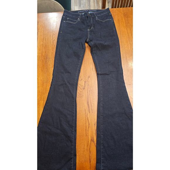 Articles of Society dark blue size 26 bell bottom jeans - Picture 2 of 2